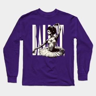 Black ballerina - Ballet Long Sleeve T-Shirt